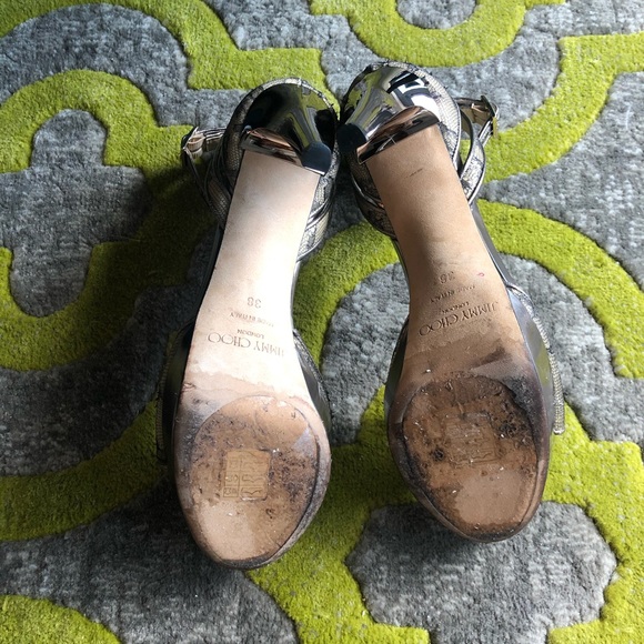 SOLD Jimmy Choo Platform Heels - Picture 6 of 7
